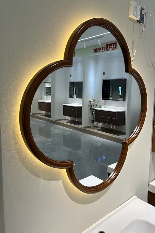 LED Smart Bathroom Mirror Cabinet