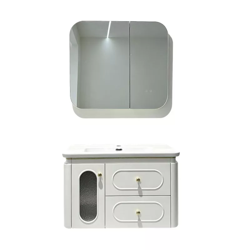 Vaidade de banheiro de PVC resistente à umidade