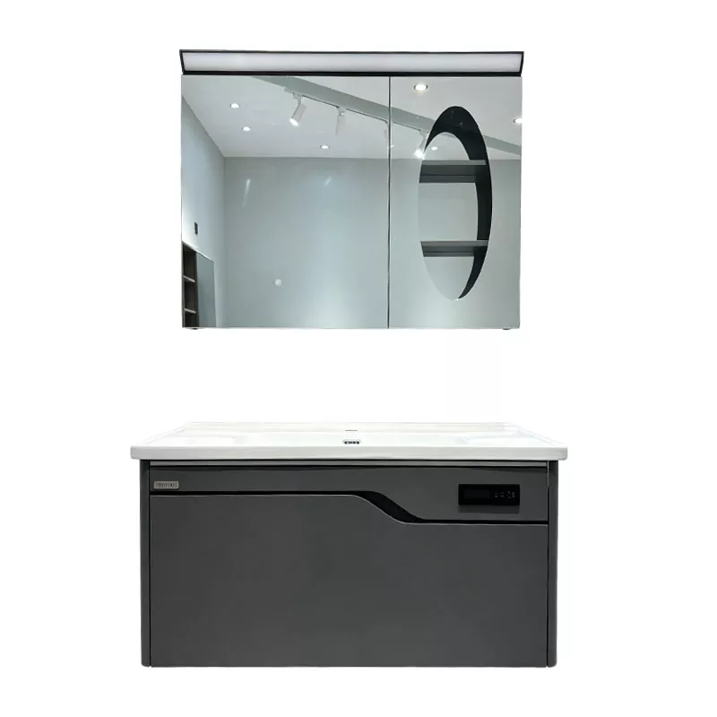 Vaidade de banheiro com placa de espuma de PVC